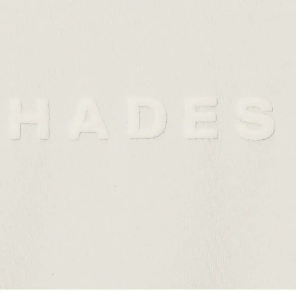 HADES LA Drip puff printed hoodie in off white UNISEX. Men's size S Streewear